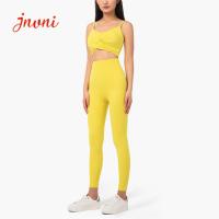 O Activewear Strappy colhido da ioga do sutiã 210gsm ajusta o grupo alto da aptidão da cintura