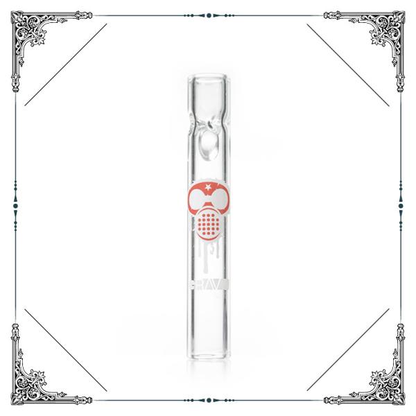 3 Inches Stickers Printed Chillums Hand Pipes Hand Blown Bongs