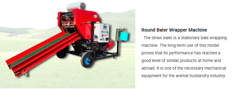Silage Baler Wrapper | Round Bale Silage Wrapping Machine