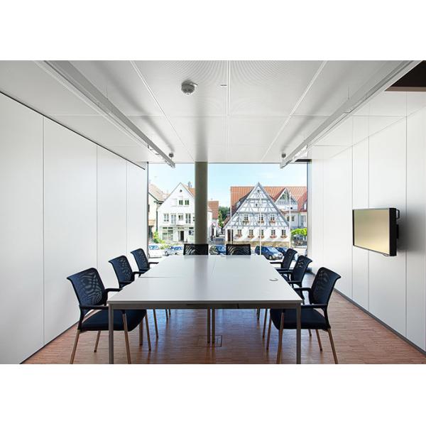 3mm Thickness Aluminum Frame Solid All Steel Office Partition Wall For Commercial Room Customized Size Fire Protection