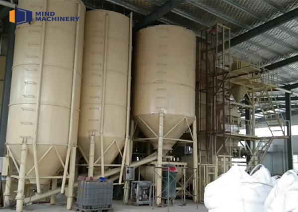 Cement Sand Tile Adhesive Mixing Machine Easy Operation Capacity 8 - 30T Per Hour