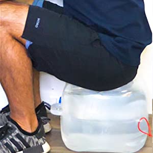 Water Container With Spigot, Storage Carrier Jug, Hiking Backpack, Survival Kit, Water Canteen