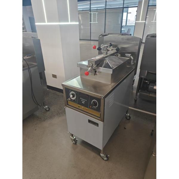 Mechanical Panel 304 SUS Gas Heating Chicken Pressure Fryer With Oil Filtration