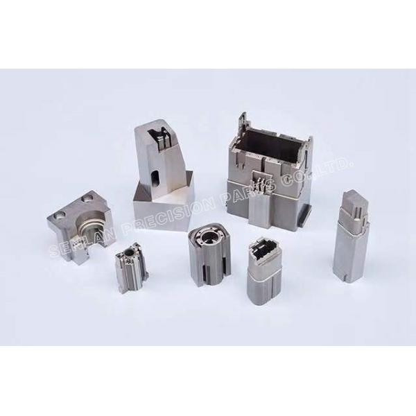 Precision Plastic Mold Parts and Metal Mould Components with 1.2343 Material, +/-0.01mm Tolerance, and 48-52HRC Hardness