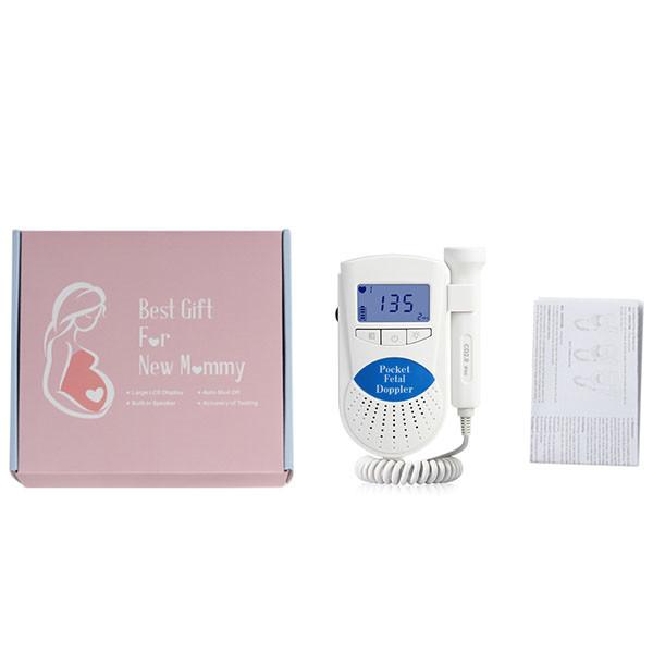 Household Ultrasound Probe Pocket Fetal Doppler For Baby Heart Beat Rate High Sensitive