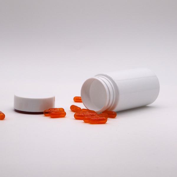Удобные 150мл PET круглые аптечные контейнеры для таблеток Витамины и лекарственные капсулы
