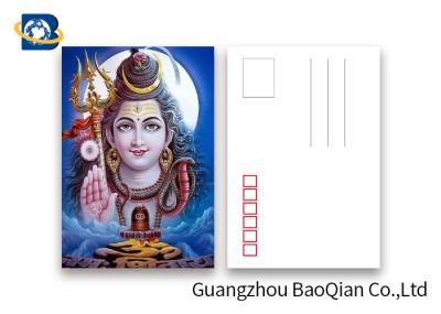 5D efeito Lenticular personalizado do papel revestido 5D dos cartão 157g do efeito 3D