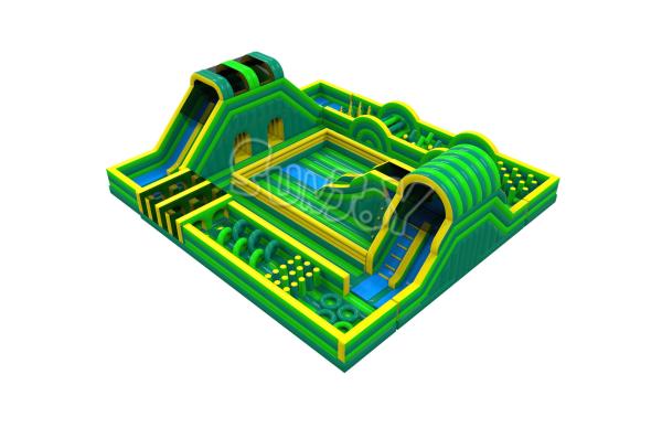 Inflatable Combo Amusement Play Park For Kids / Adults Outdoor Activity