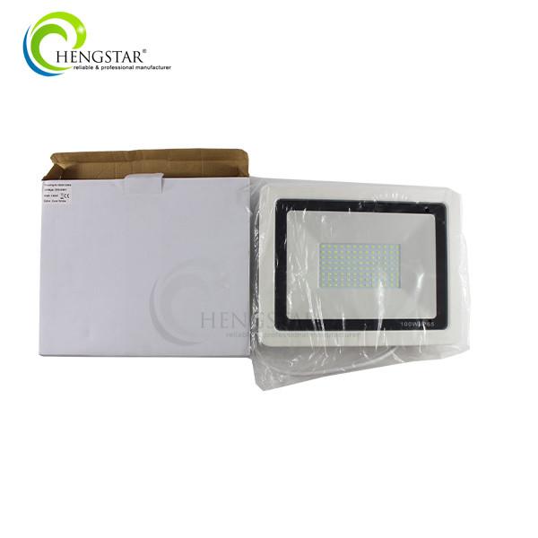 À prova de água ultra fino 50W 100W 150W 100LM/W da luz de inundação IP65 do diodo emissor de luz de Smd
