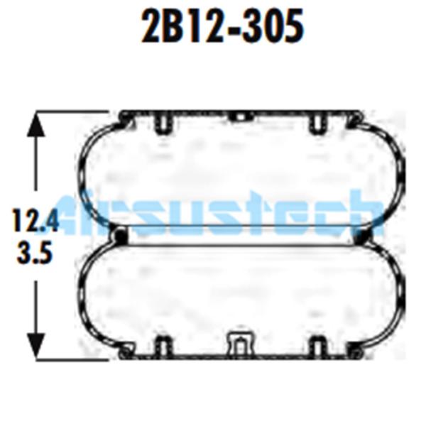 High Corrosion Resistance Goodyear Air Spring Cross ACONTI 64531 FD 330-22 323