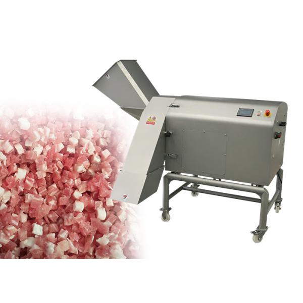 Multipurpose Three Dimension Frozen Meat Dicer Machine 1000KG/H with Adjustable cutting speed