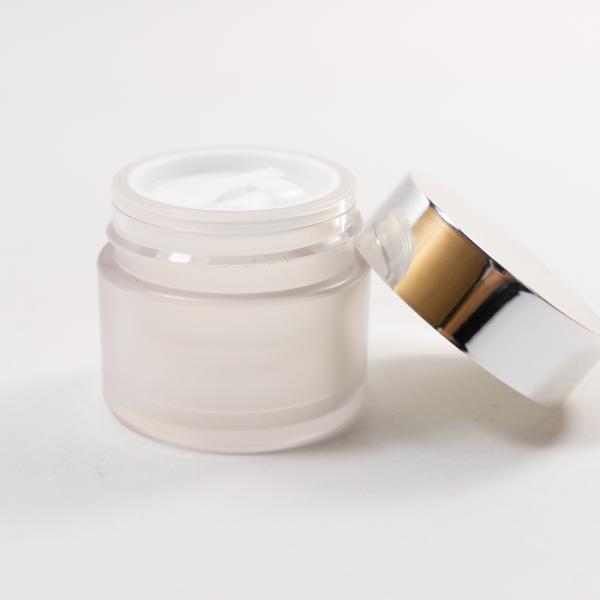 Large Size 300ml Hair Mask Clear Plastic Jars Double Wall Cylinder Shape