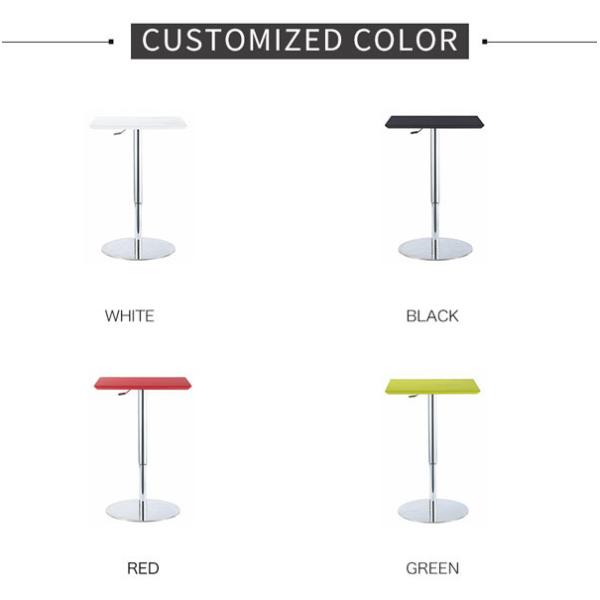 Metal High Bistro Bar Table 200cm 40cm 50cm Nordic Coffee Dining Table