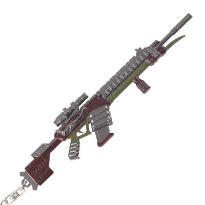 Apex Legends Longbow DMR Gun Keychain 16CM Zinc Alloy Standard
