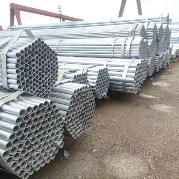 A tubulação galvanizada industrial de Q235B 1 polegada galvanizou a tubulação cavidade do círculo de 20 ft soldada