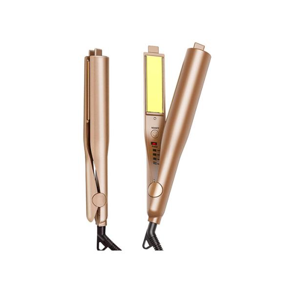 49W Anion Hair Straightener , LED 2 In 1 Hair Straightening And Curling Iron