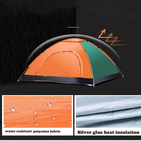Outdoor Travel Hiking Camping Quick Automatic Opening Tent for One or Two People