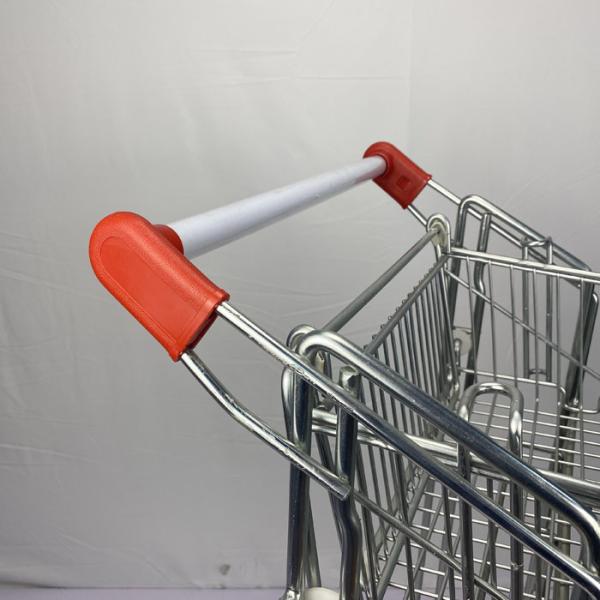 Вагонетка бирки супермаркета вагонетки склада двойного слоя цинка сверхмощная