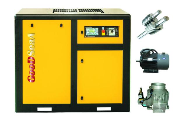 Máquina do compressor do parafuso da indústria da movimentação direta