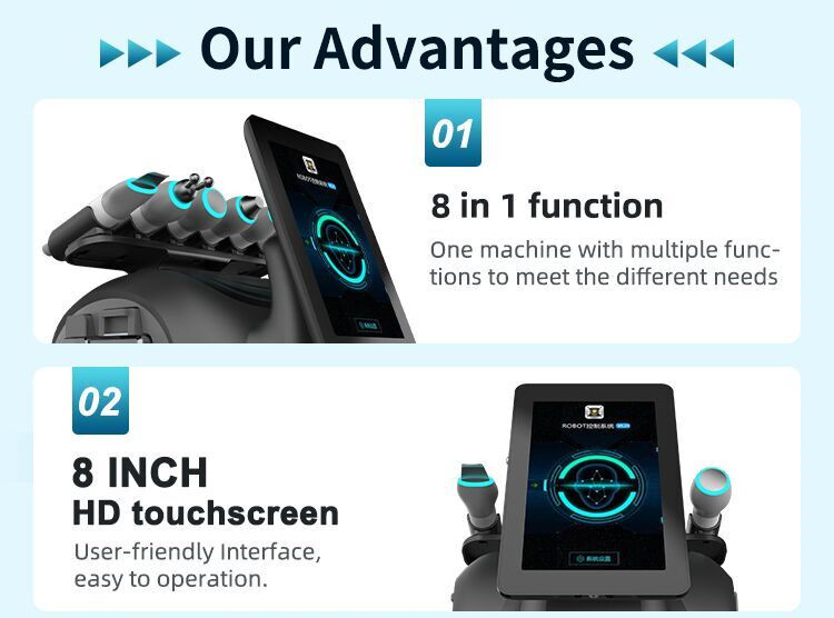 8 In 1 Hydro Oxygen Machine For Salon Facial Skin Care Treatment