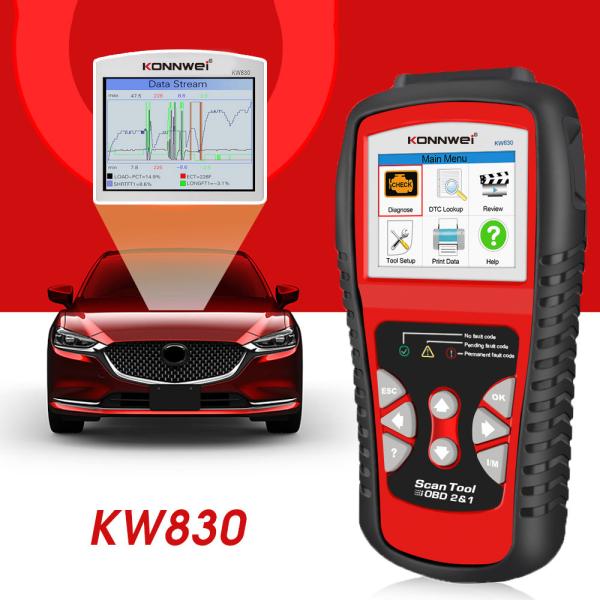 Konnwei  Battery Voltage Tester Automotive Battery Testing Equipment With Printer