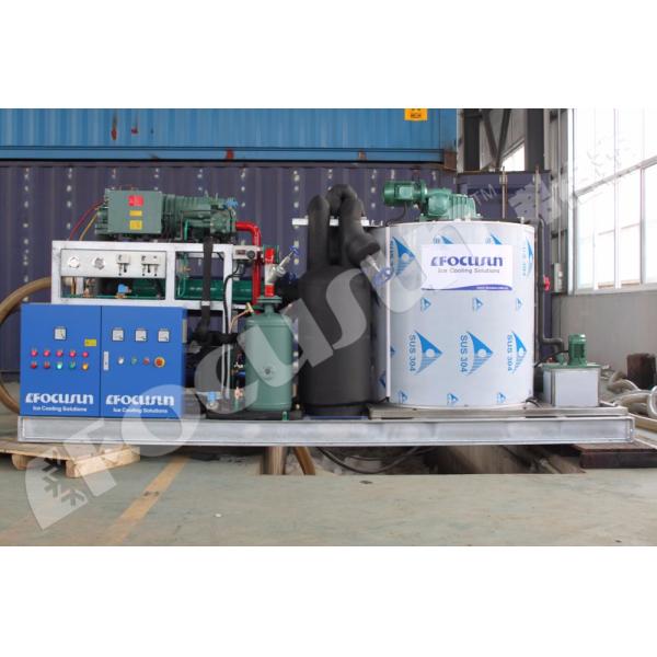 Напряжение 380V/220V Ледовый станок на морском судне 40 тонн в день