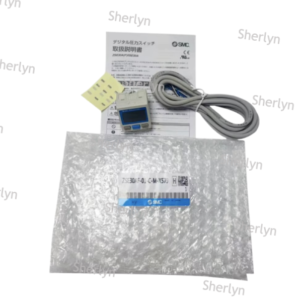 PNP+analog Output Pressure Sensor Air Compressor Pressure Monitoring SMC ISE30A-01-D-L Remote Transmission