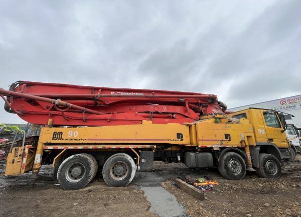 2006 Putzmeister 46m Béton pompage de la machine de placement de la tige camion pompe à béton montée