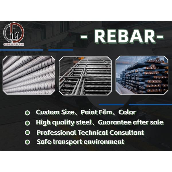 HRB400 HRB500 Стальная ребра Деформированная стальная сварка DIN Происхождение Резание HRB Степень 6mm 8mm 10mm 12mm 14mm 16mm 20mm 22mm