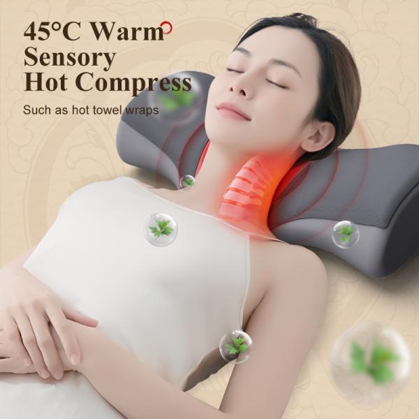 Comfortable Massage Products Body Massage Pillow for Neck and Back Treatment