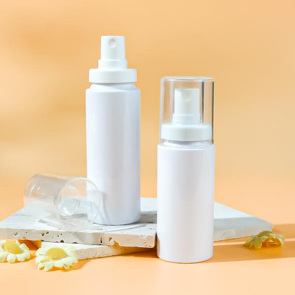 Plastic spray bottles, eco-friendly custom cosmetic packaging bottles