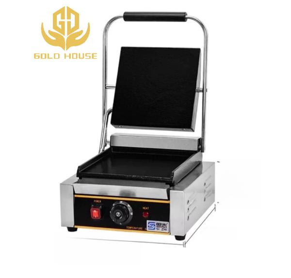 Panini / Sandwich Electric Press Grill 220V For Restaurants / Food Trucks