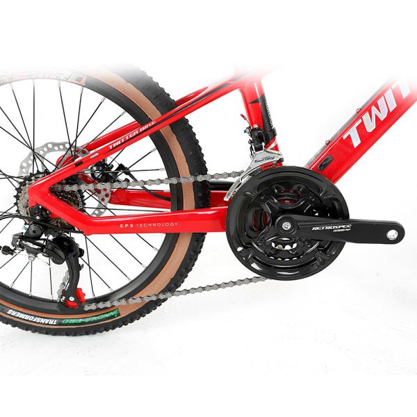 velocidade do Mountain bike SHIMANO EF500 21 da fibra do carbono 20inch com freio de disco