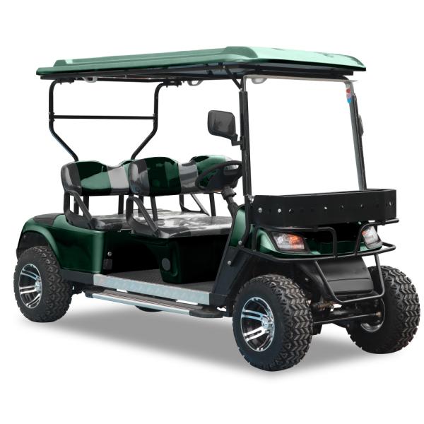 Эффективная электрическая повозка для гольфа с вместимостью 2-4 пассажиров 72v 6 сидений Повозка для гольфа для инвалидов