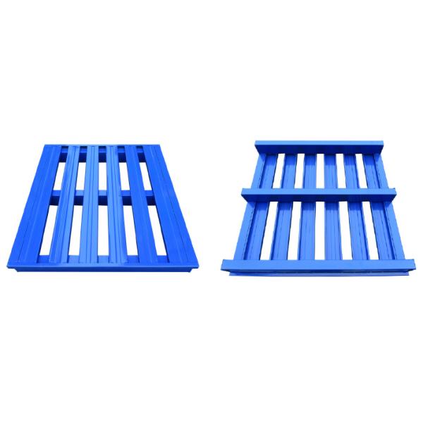 A01: Plastic Spraying Steel Pallet Single Deck Steel Pallet Metal Pallet