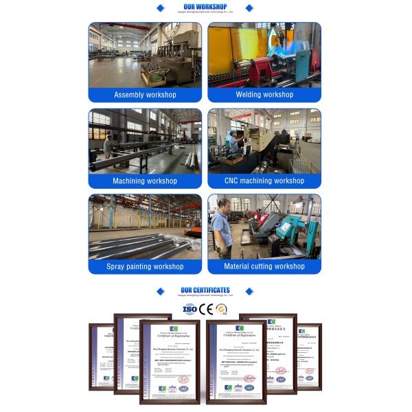 Long Stroke High Tonnage Custom Engineered Telescoping Cylinder Hydraulic For AWP Crane