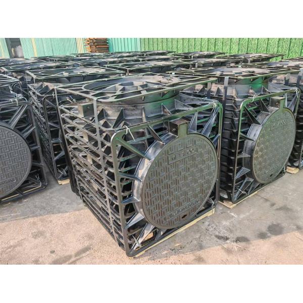 750*450MM Square Shape Painting Surface Ductile Iron Gully Grating Artistic Drainage Grate