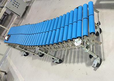 Stainless Steel Motorized Flexible Extendable Roller Conveyor for Industry