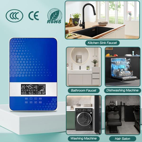 Bath Instant Hot Water Portable Shower 8000W / 8500W Small Shower Water Heater