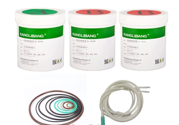 Heat Bonding Silicone Adhesive for Silicone O Ring Tube Gasket Bonding Silicone Glue