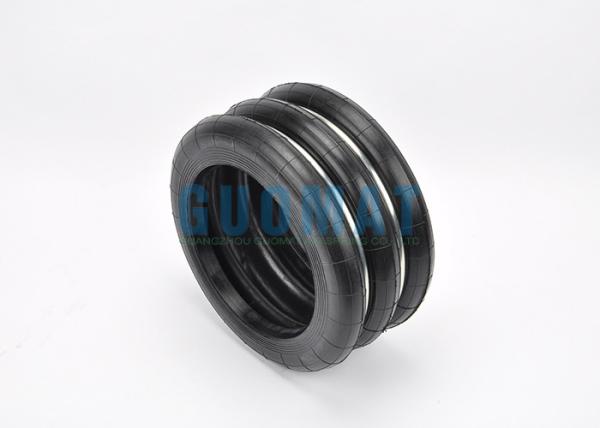 Convolution industrielle de ressorts pneumatiques/airbags 3 de double de PCs anneau en acier de ceinture