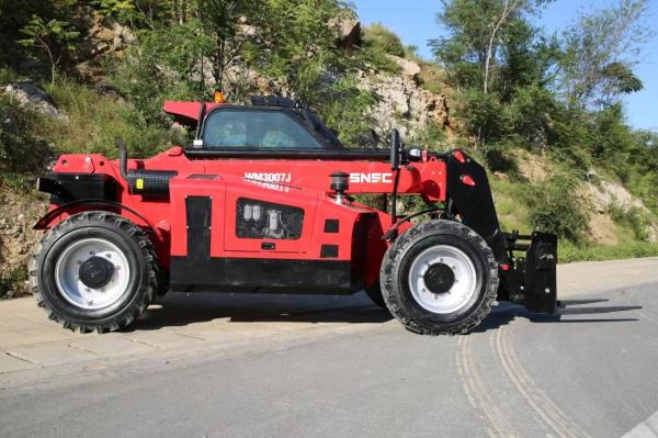 4x4 7m Quatro rodas Direção 3 toneladas 4 toneladas Alteza de elevação Telemanejadora Telescópica Boom em empilhadeira