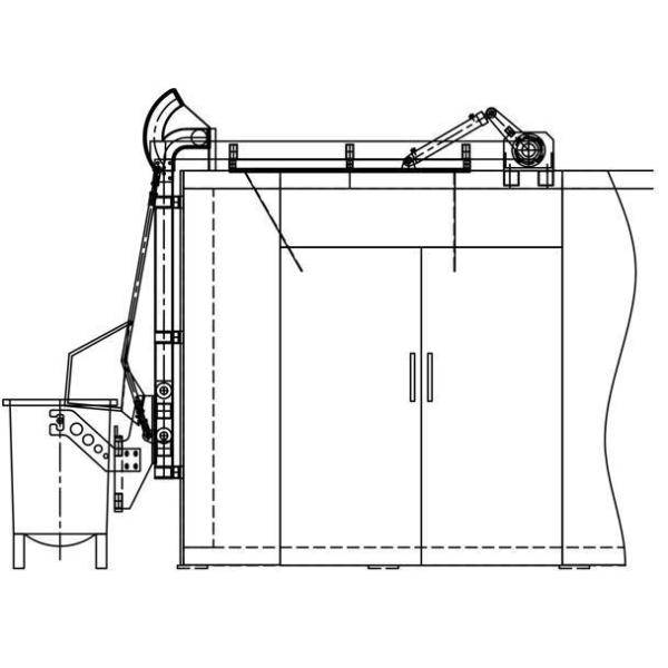 Vehicle Mobile Microwave Sterilization Equipment for Medical Waste Disposal 3t/D