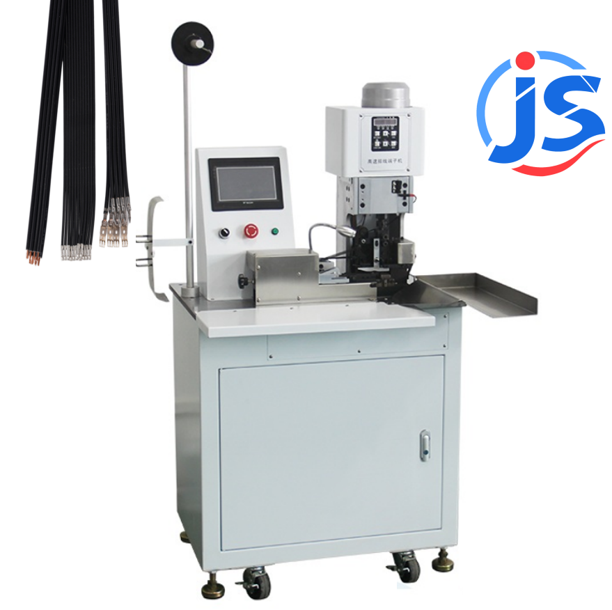 Electric Ribbon Cable Crimping Machine with 2Ton Crimp Pressure for 0.5-2mm Wire Diameter and PH/EH/XH/SM/VH/Dupont Terminals