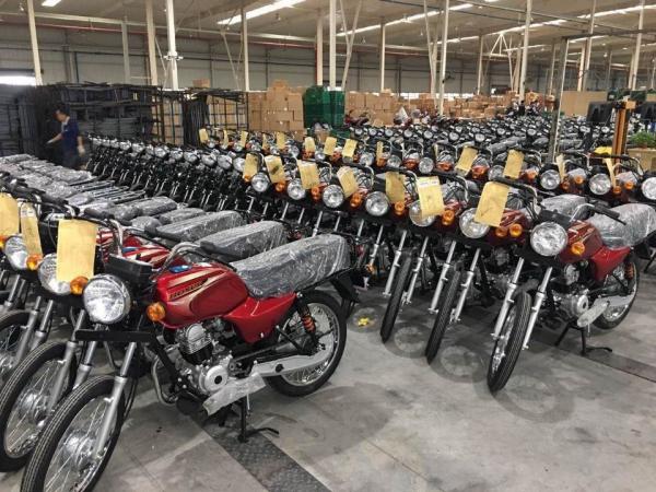 110cc 150cc 100cc Street Legal Motorcycle 12.8HP Com sistema de freio de tambor