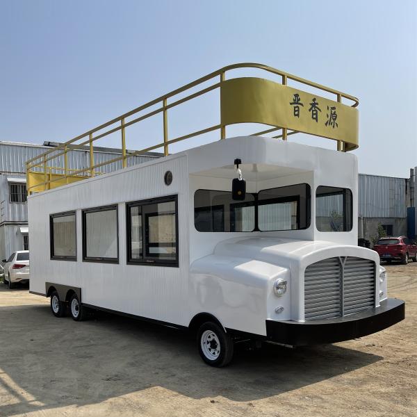 Outlet Outdoor Street Food Cart Fast Food Snack Beverage Drink Ice Cream Cake Catering