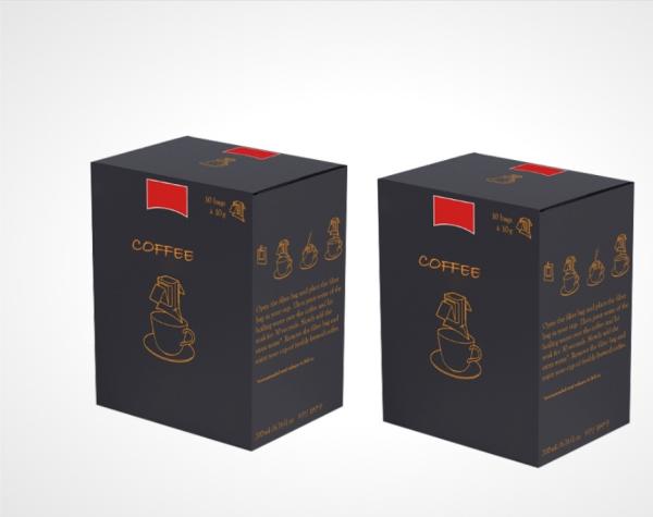 Self Closure Printed Paper Biscuit Cookies Tea Coffee Food Packing Packaging Box