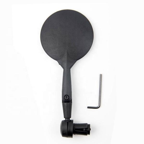50g 360 Degree Rotation Safety Reflector Convex Mirror for Mountain and Road Bicycles Durable Plastic Bike Plug Mirror