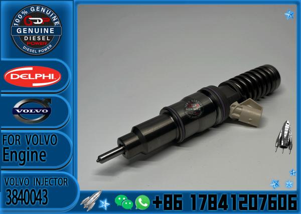Truck Spare Part Fuel Injector 3840043 BEBE4C5001 BEBE4C05002 For VOLVO 9.0 LITRE MARINE With 9.5 MM BORE L235PBC