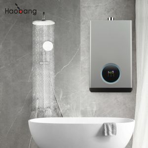 ≥93% Efficiency Forced Exhaust Gas Water Heater for Natural Gas